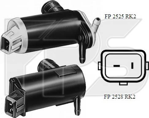 FPS FP 2528 RK2 - Pumpa za tekućinu za pranje, pranje vjetrobrana www.molydon.hr