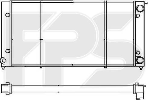 FPS FP 74 A447-X - Hladnjak, hladjenje motora www.molydon.hr