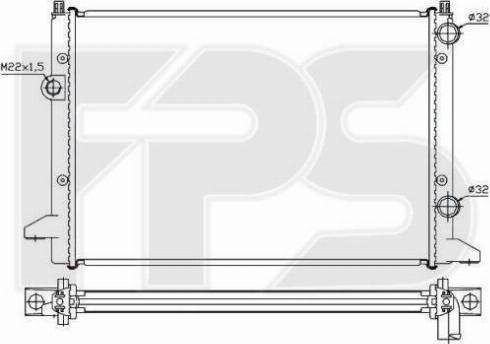 FPS FP 74 A456 - Hladnjak, hladjenje motora www.molydon.hr