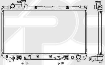 FPS FP 70 A549 - Hladnjak, hladjenje motora www.molydon.hr