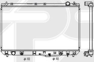 FPS FP 70 A1181 - Hladnjak, hladjenje motora www.molydon.hr