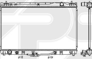 FPS FP 70 A1183-X - Hladnjak, hladjenje motora www.molydon.hr