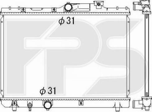 FPS FP 70 A1286 - Hladnjak, hladjenje motora www.molydon.hr