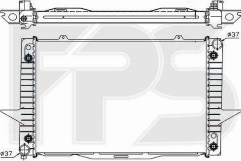 FPS FP 72 A490 - Hladnjak, hladjenje motora www.molydon.hr