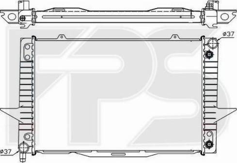 FPS FP 72 A489-X - Hladnjak, hladjenje motora www.molydon.hr