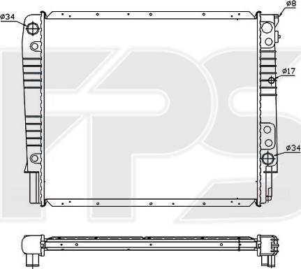 FPS FP 72 A485 - Hladnjak, hladjenje motora www.molydon.hr