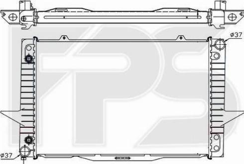 FPS FP 72 A488 - Hladnjak, hladjenje motora www.molydon.hr