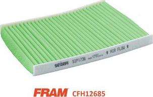 FRAM CFH12724 - Filter kabine www.molydon.hr