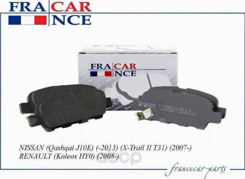 Francecar FCR210514 - Komplet Pločica, disk-kočnica www.molydon.hr
