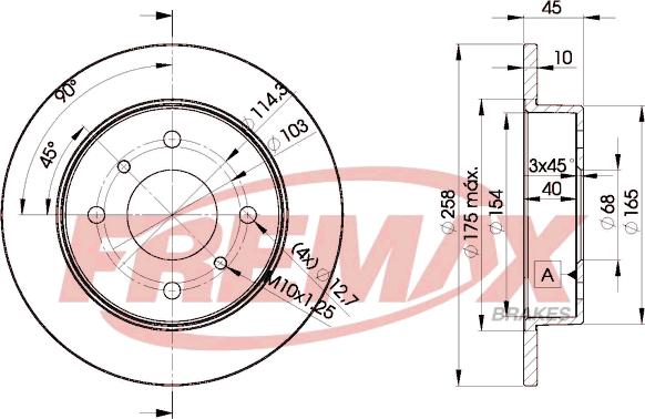 FREMAX BD-9901 - Kočioni disk www.molydon.hr