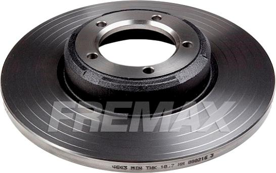 FREMAX BD-4643 - Kočioni disk www.molydon.hr