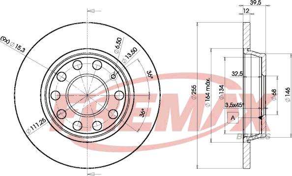 FREMAX BD-5309 - Kočioni disk www.molydon.hr