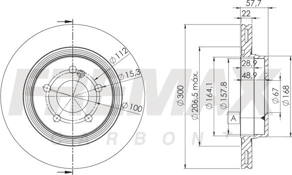 FREMAX BD-6468 - Kočioni disk www.molydon.hr