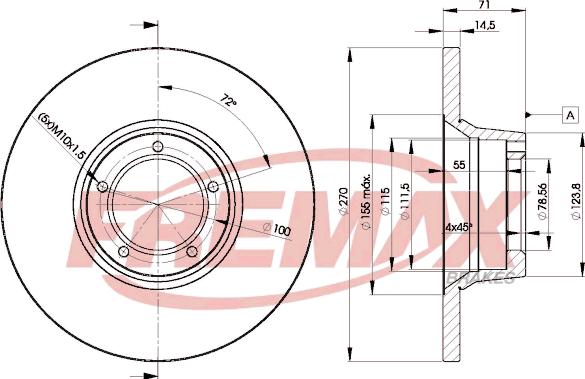 FREMAX BD-6056 - Kočioni disk www.molydon.hr