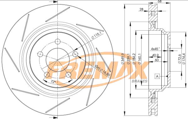 FREMAX BD-3064 - Kočioni disk www.molydon.hr