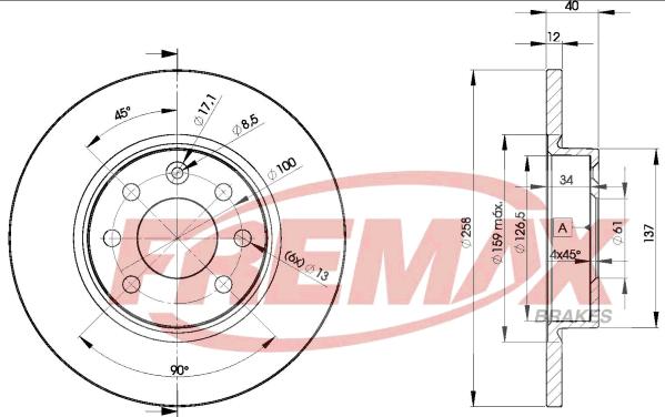 FREMAX BD-2947 - Kočioni disk www.molydon.hr