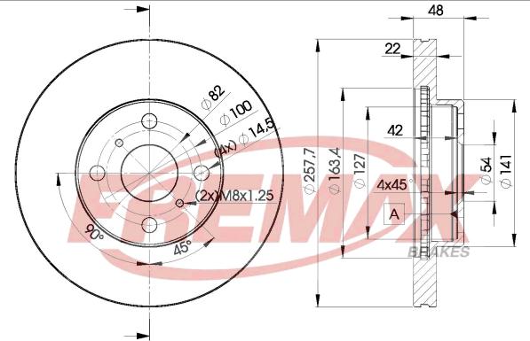 FREMAX BD-2490 - Kočioni disk www.molydon.hr