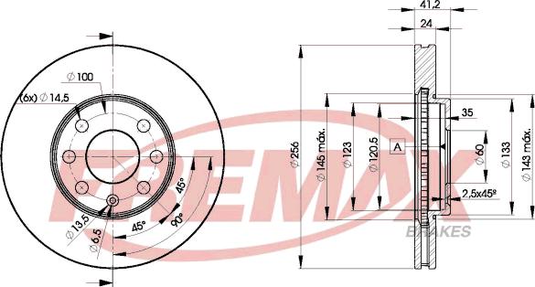 FREMAX BD-7879 - Kočioni disk www.molydon.hr