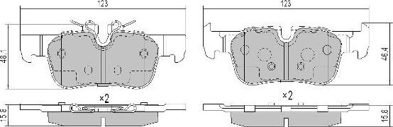 FREMAX FBP-0034 - Komplet Pločica, disk-kočnica www.molydon.hr