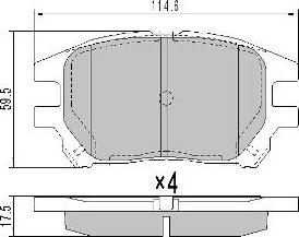 FREMAX FBP-1619 - Komplet Pločica, disk-kočnica www.molydon.hr