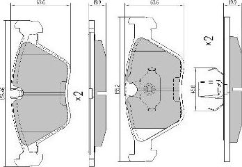 FREMAX FBP-1397 - Komplet Pločica, disk-kočnica www.molydon.hr