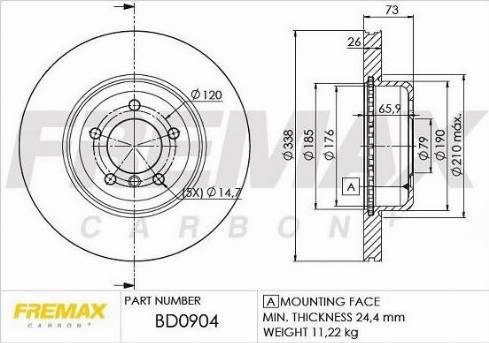 FREMAX FWI-5008 - Signalni kontakt, trosenje kočione plocice www.molydon.hr