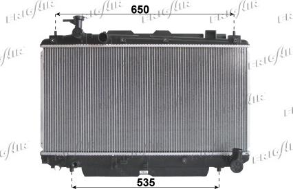 Frigair 0115.3168 - Hladnjak, hladjenje motora www.molydon.hr