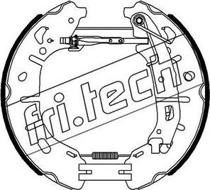 Fri.Tech. 16459 - Komplet kočnica, bubanj kočnice www.molydon.hr