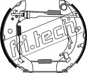 Fri.Tech. 16450 - Komplet kočnica, bubanj kočnice www.molydon.hr