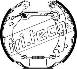 Fri.Tech. 16465 - Komplet kočnica, bubanj kočnice www.molydon.hr