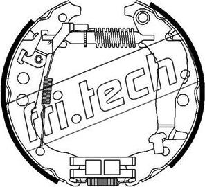 Fri.Tech. 16405 - Komplet kočnica, bubanj kočnice www.molydon.hr