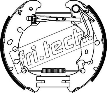 Fri.Tech. 16481 - Komplet kočnica, bubanj kočnice www.molydon.hr