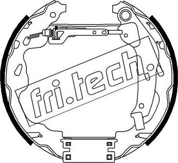 Fri.Tech. 16488 - Komplet kočnica, bubanj kočnice www.molydon.hr