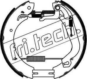 Fri.Tech. 16434 - Komplet kočnica, bubanj kočnice www.molydon.hr