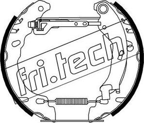 Fri.Tech. 16431 - Komplet kočnica, bubanj kočnice www.molydon.hr