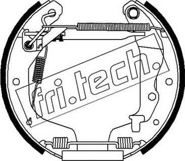 Fri.Tech. 16479 - Komplet kočnica, bubanj kočnice www.molydon.hr