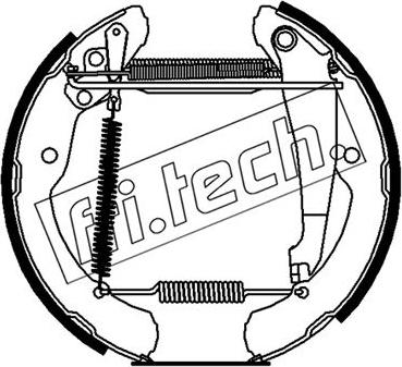 Fri.Tech. 16504 - Komplet kočnica, bubanj kočnice www.molydon.hr