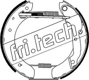 Fri.Tech. 16093 - Komplet kočnica, bubanj kočnice www.molydon.hr