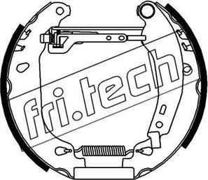 Fri.Tech. 16058 - Komplet kočnica, bubanj kočnice www.molydon.hr