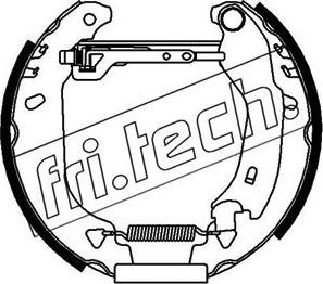 Fri.Tech. 16062 - Komplet kočnica, bubanj kočnice www.molydon.hr