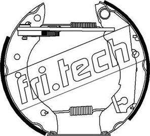 Fri.Tech. 16005 - Komplet kočnica, bubanj kočnice www.molydon.hr