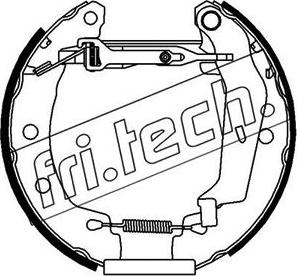 Fri.Tech. 16149 - Komplet kočnica, bubanj kočnice www.molydon.hr