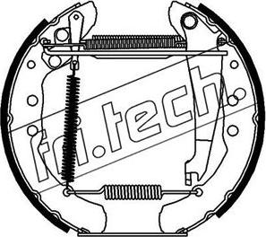 Fri.Tech. 16141 - Komplet kočnica, bubanj kočnice www.molydon.hr