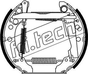 Fri.Tech. 16188 - Komplet kočnica, bubanj kočnice www.molydon.hr