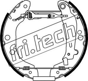 Fri.Tech. 16187 - Komplet kočnica, bubanj kočnice www.molydon.hr