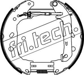 Fri.Tech. 16393 - Komplet kočnica, bubanj kočnice www.molydon.hr