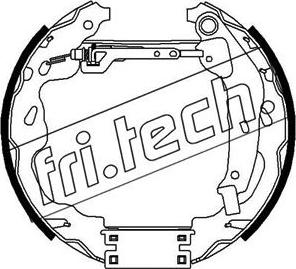 Fri.Tech. 16309 - Komplet kočnica, bubanj kočnice www.molydon.hr