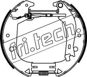 Fri.Tech. 16385 - Komplet kočnica, bubanj kočnice www.molydon.hr