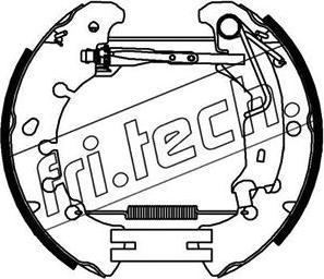 Fri.Tech. 16380 - Komplet kočnica, bubanj kočnice www.molydon.hr