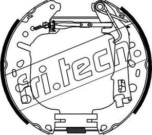 Fri.Tech. 16388 - Komplet kočnica, bubanj kočnice www.molydon.hr